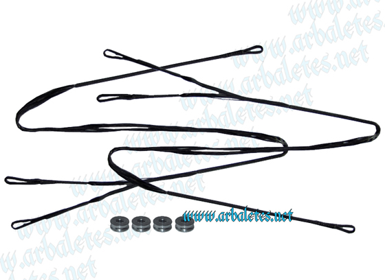 Lot de 2 câbles pour arbalète Barnett Buck Commander de 60 cm